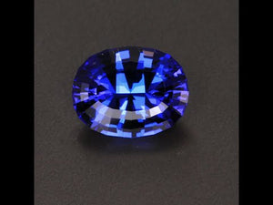 Hidden Gem #5 | Violet Very-Blue Oval Mixed Cut Tanzanite Gemstone 6.88 Carats