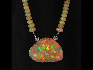 AMAZING  One of a Kind Welo Opal Pendant 83.40cts