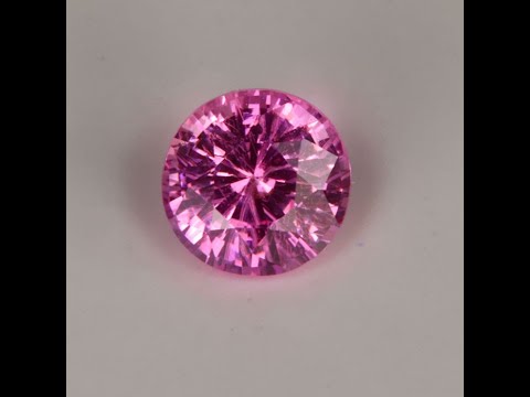 Round Mixed Cut Pink Sapphire Gemstone 1.15cts