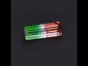 Tri-Color Tourmaline Gemstone 3.43 Carats