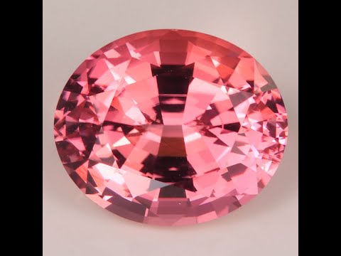 Oval Cut Pink Tourmaline 11.06 Carats