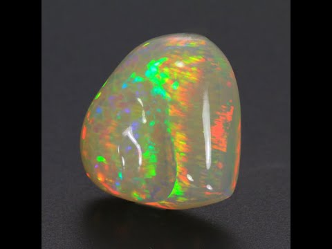 Vivid Colors Freeform Cabochon Welo Opal Gemstone 23.80 Carats