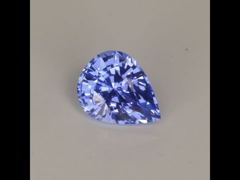 Pear Shape Sapphire Gemstone 1.21cts