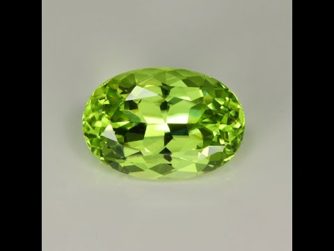 Oval Peridot Gemstone 5.84 Carats