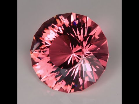 Round Brilliant Tourmaline Gemstone 12.71 Carats