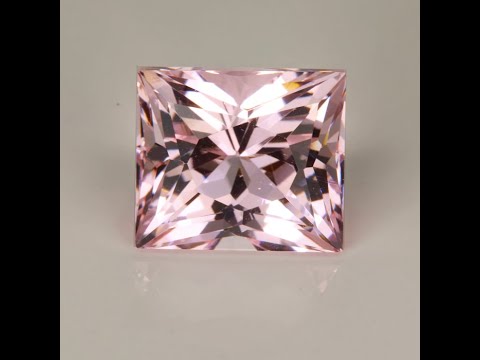Rectangular Brilliant Morganite 12.95 Carats