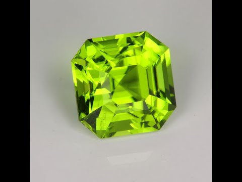 Hidden Gem #3 | Asscher Cut Peroidot Gemstone 7.56cts