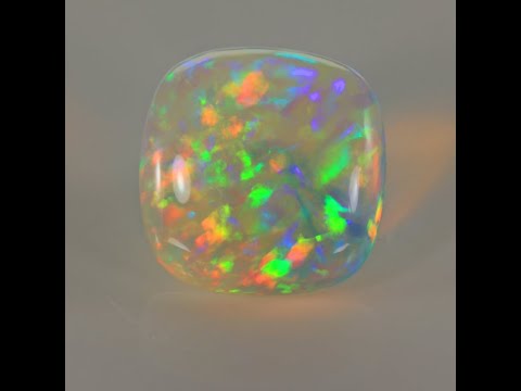 Cushion Cabochon Welo Opal Gemstone 15.11 Carats