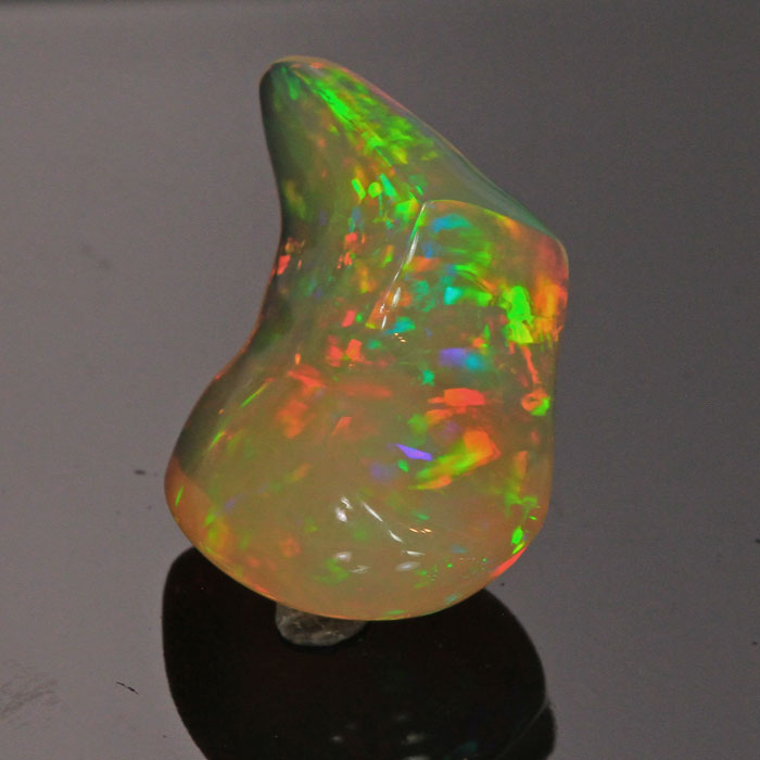 freeform carved opal welo ethiopia