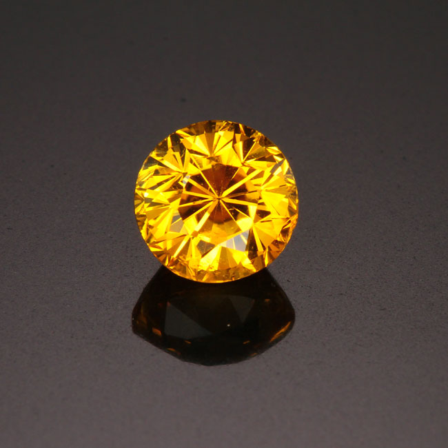round sapphire yellow Sri Lanka