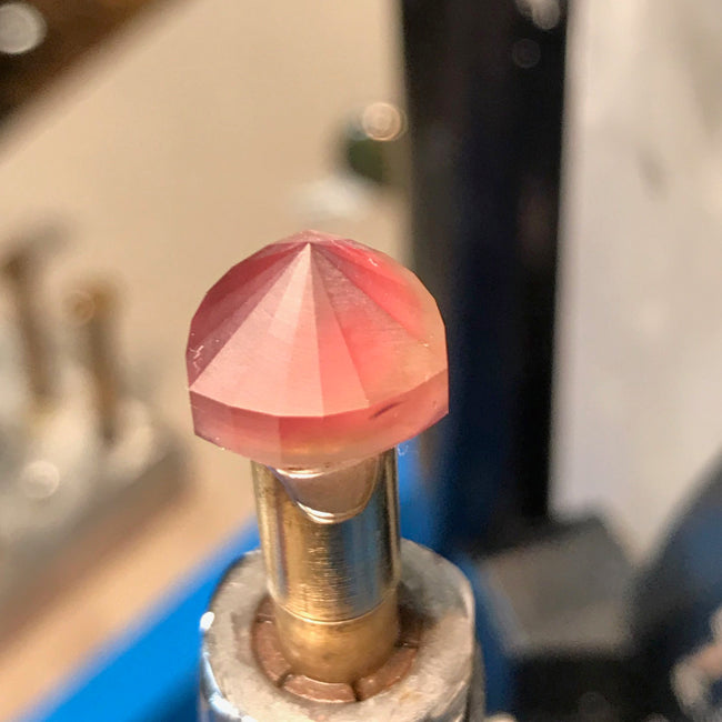 Violet Red Trilliant Cut Tourmaline Gemstone 6.03 Carats