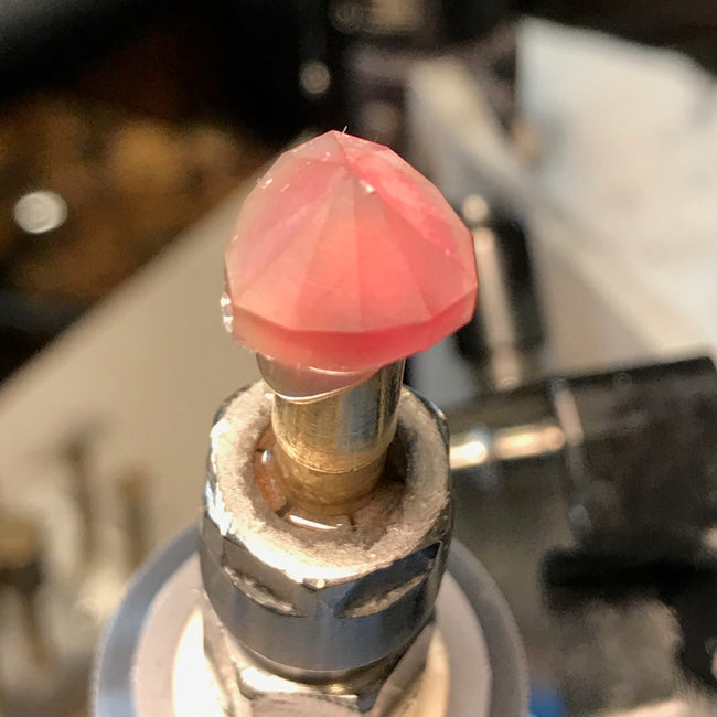 Violet Red Trilliant Cut Tourmaline Gemstone 6.03 Carats